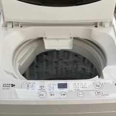 送料・設置込み可　洗濯機　6kg ヤマダ　2018年