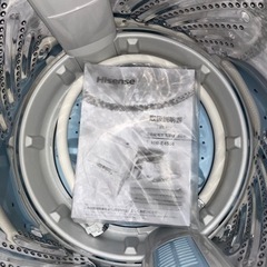 送料・設置込み可　洗濯機　4.5kg Hisense 2022年