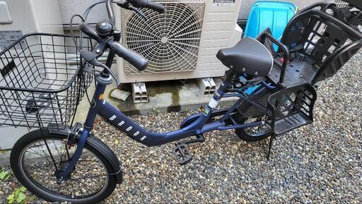 チャイルドシート付き自転車
