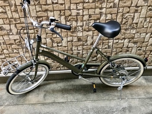 2024年購入　ミニベロ自転車　6段変速　20インチ