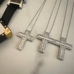 スピックアンドスパン ミターナット Vネックノースリーブワンピース-極みジルコニアクリスタルダイヤ