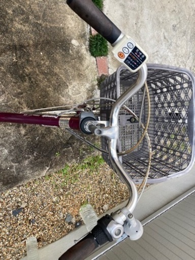 お取引中です。電動自転車vivi.EX充電器付き