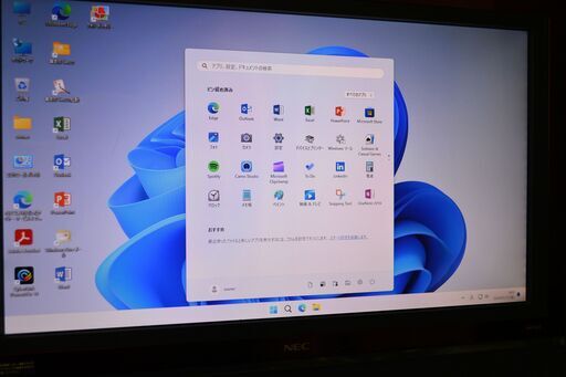 美品大画面高速NEC  corei7 8Gb 1Tb Win11 神戸市内配送OK