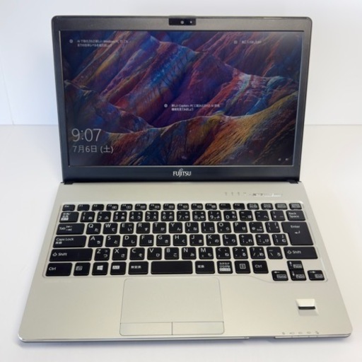 【PCmap'sの保証付きパソコン】インボイス登録事業者LIFEBOOK S937 Windows10Pro NVMe M.2 256GB Core i5-7300U【第7世代CPU】
