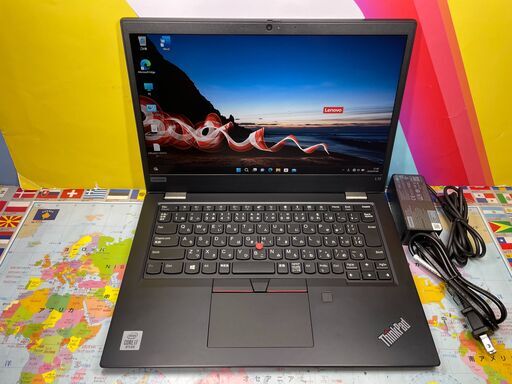G04　レノボ ノートPC L13 第10世代i7 16GB 512GB FHD 美品　Win11　高性能　大容量