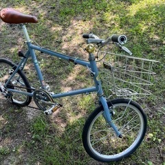 ［お取引先決定済み］ブリヂストン　クエロ　ミニベロ　クロモリフレーム