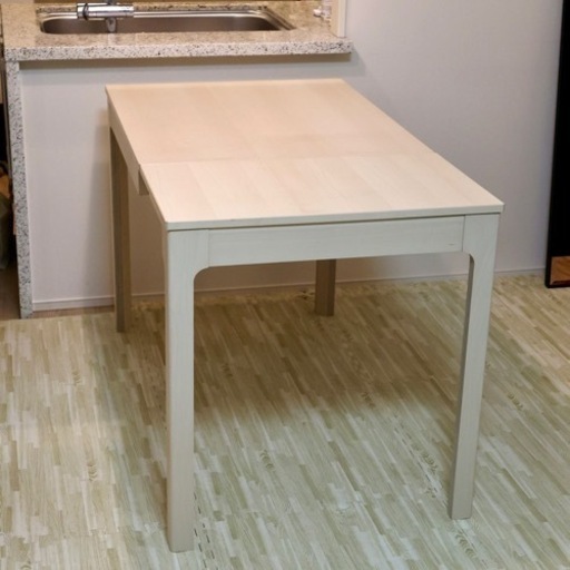 IKEA EKEDALEN エーケダーレン 伸長式テーブル 80/120x70 cm ダイニングテーブル