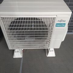 【2022年製】エアコン（富士通ゼネラル  nocria AS-D222MTK）室外機、説明書、リモコン付き