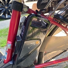 8.9Ahでした。パナソニック　24インチ　ビビデラックス赤色