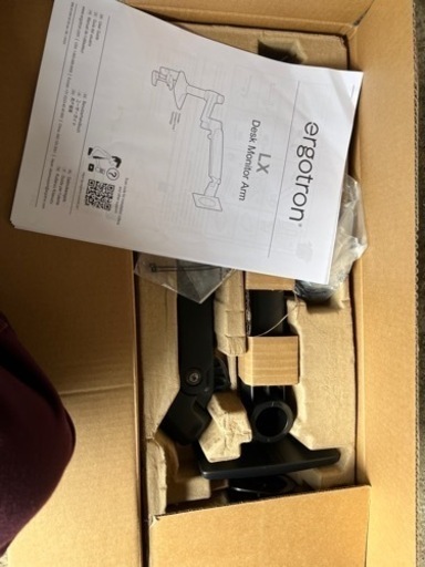【中古】ergotron LX デスクモニターアーム 　美品