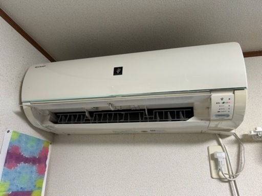 【取引中】SHARPエアコン　2015年製　AY-D40EX-W