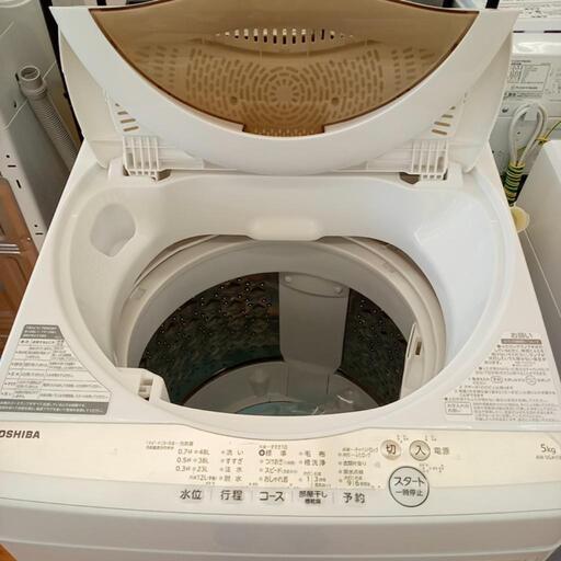 ★ジモティ割あり★ TOSHIBA　洗濯機　22年製　5.0kg　クリーニング済　YJ3087