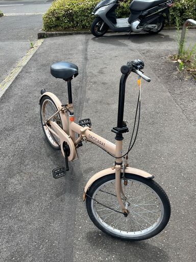 リサイクルショップどりーむ天保山店No1256折り畳み自転車20インチ  