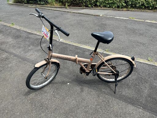 リサイクルショップどりーむ天保山店　No.988　折り畳み自転車！新品未使用品！定価2.1万円！プレゼントにも♪ リサイクルショップどりーむ天保山店 No.988 折り畳み自転車！新品未