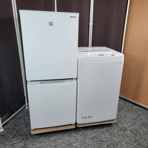 ‍♂️h060804売約済み‼️配送設置は無料‼️最新2021年製✨つけかえドア対応✨SHARP 家電セット