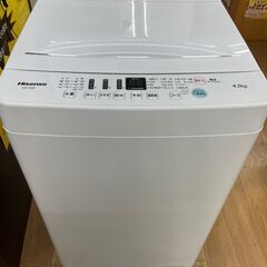 ☆ジモティー割引有☆ S仕/4.5kg洗濯機/ﾊｲｾﾝｽ/HW-T45D/2019年
