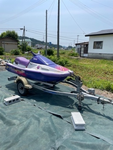 【決まりました】ヤマハ　ジェットスキー　3人乗り　船検付き\n