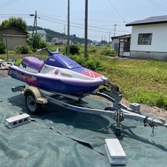 決まりました】ヤマハ ジェットスキー 3人乗り 船検付き