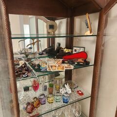 アンティークコンソールキャビネット