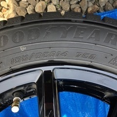 スタッドレスタイヤ　155/65/14   アイスナビ8 23年製