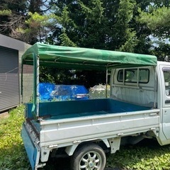 軽トラ　フレーム　
荷台屋根　荷台樹脂カバー