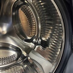 【中古品】AQUA アクア AQW-FV800E ドラム式電気洗濯機 家庭用家電 ホワイト