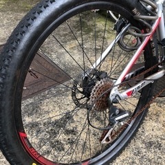 GIANT マウンテンバイク【引き取り限定】 GIANT マウンテンバイク ブラック×レッド 引き取り限定（大阪市内