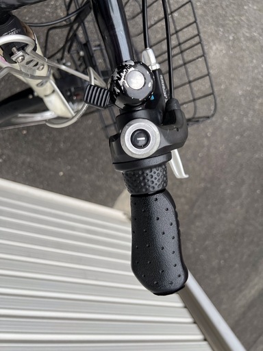 レンタサイクル店で使用していた自転車。Panasonic リトル・ビー