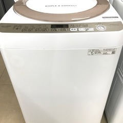 洗濯機（SHARP）、7kg、2019年