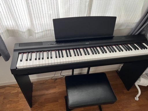 最安値　YAMAHA P125 電子ピアノ　88鍵盤　一式セット