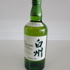 【未開封】サントリー白州シングルモルトウイスキー　リサイクルショップ宮崎屋住吉店24.7.6k 未開封】サントリー白州シングルモルトウイスキー リサイクルショップ