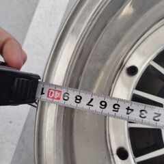 フォーカスレーシング 8J 5H 114.3 2本 ジャンク