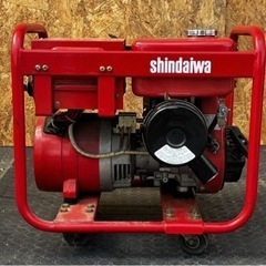 s0702605 シンダイワ shindaiwa エンジン溶接機 EW120D エンジン発電機 発電機 工事 現場 発電 溶接電流 ケーブル付き 美品 現状品 中古品