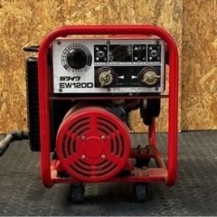 s0702605 シンダイワ shindaiwa エンジン溶接機 EW120D エンジン発電機 発電機 工事 現場 発電 溶接電流 ケーブル付き 美品 現状品 中古品