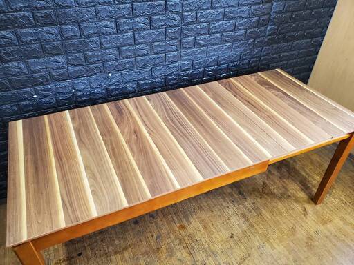 専用 エクステンションダイニングテーブル 天然木 simple style 引取