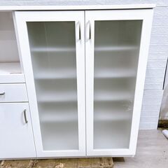 E017】ニトリ レンジボード キッチンボード 家具 一人暮らし 新生活