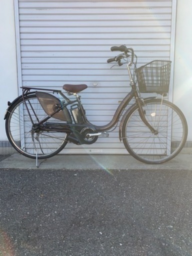 ☆前後タイヤ新品☆   26型　電動自転車　防犯登録料込価格︎‼︎
