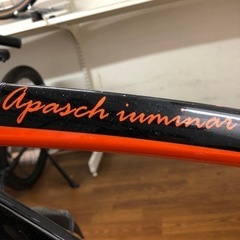 自転車　apasch ブラック　19,800円