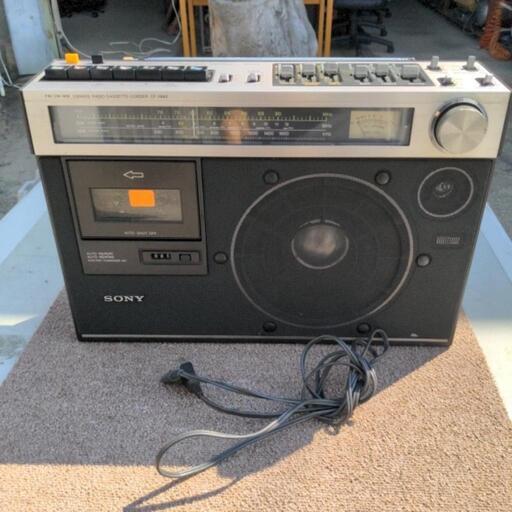 レトロ　昭和　SONY　ラジカセ　CF-1990