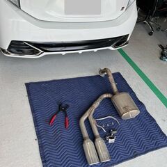 【終了】アクア GR ガナドールマフラー GANADOR アクア GRSPORT 空調ピット利用可 引き取り限定 ジモティ割　