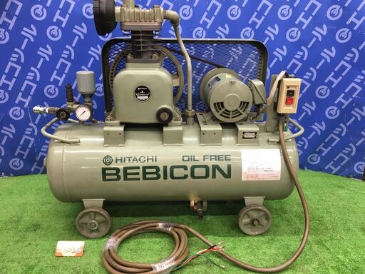 【エコツール 知立店】Hitachi/日立工機 ベビコン/エアーコンプレッサー 0.750P 8.5T6   ITC3V0WH1MDO【愛知県/知立市/工具】