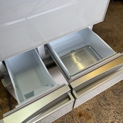 激安5ドア!! タッチパネル タッチオープン パーツ欠品ありのため格安販売です!! TOSHIBA 410L 2016年 GR-J43GXV 右開き 家電 キッチン家電 冷蔵庫