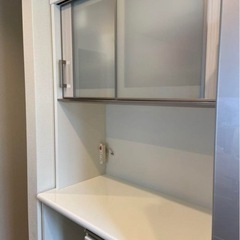 お買い得】ニトリ キッチンボード(ポスティア100KB WH)