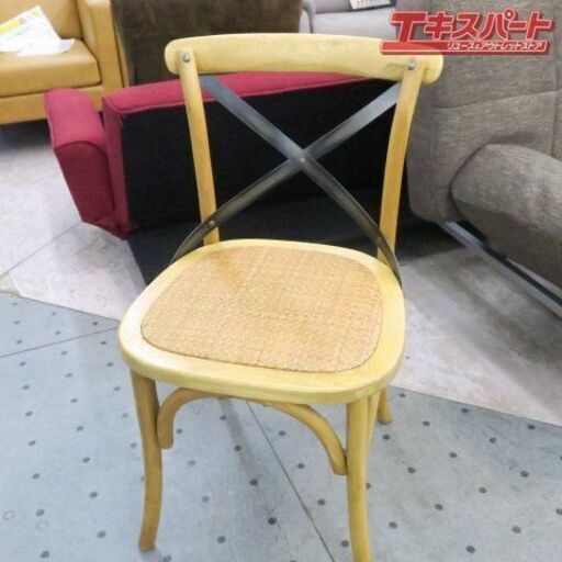 ① Knot antiques ノットアンティークス X-BACK CHAIR クロスバックチェア CRASH GATE クラッシュゲート 住宅展示場展示品 富岡店