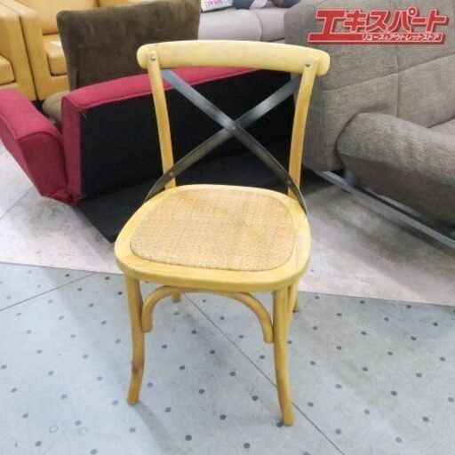 ② Knot antiques ノットアンティークス X-BACK CHAIR クロスバックチェア CRASH GATE クラッシュゲート 住宅展示場展示品 富岡店