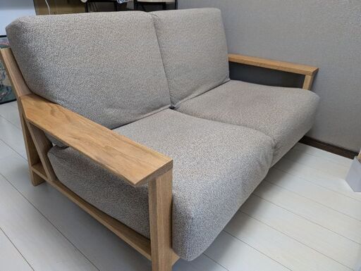 無印 ウレタンポケットコイル2シーター ソファー 無印良品 ソファ本体