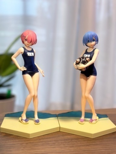 リゼロ  レム・ラム  水着フィギュア