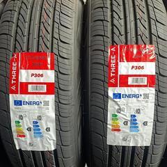 🌞175/65R14⭐工賃込み！新品未使用！bB、サクシード、スキーパ、ヴィッツ、フィット、キューブ、ノート、デミオ、ベリーサ等に！THREE-A製サマータイヤ入荷しました🌞