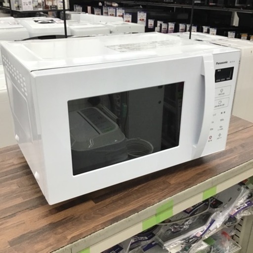 #G-15【ご来店頂ける方限定】Panasonicのフラット電子レンジです