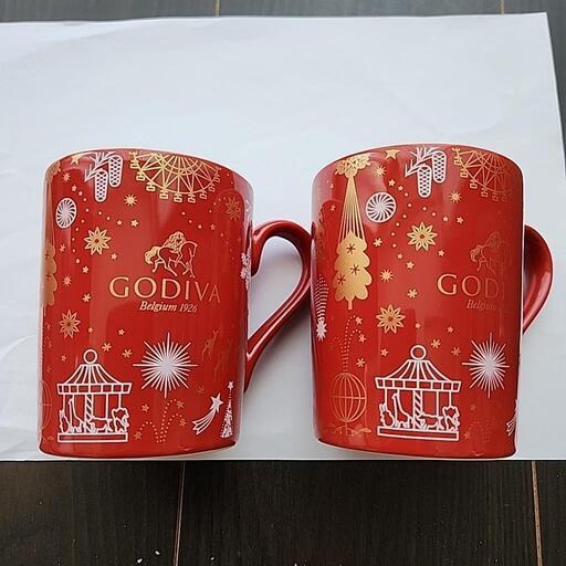 ゴディバ　クリスマスマグカップ生活雑貨 食器